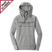 Ladies Tri-Blend Fleece Pullover Hoodie (LNEA510)