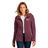 40 Winks - Women’s Drop Shoulder Full-Zip Hoodie (DT1104)