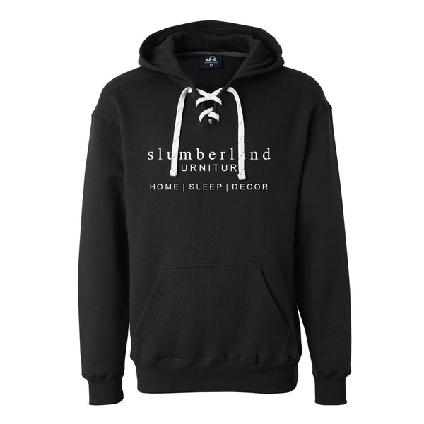 Men's Hockey Hooded Sweatshirt - BLACK (JA8830)